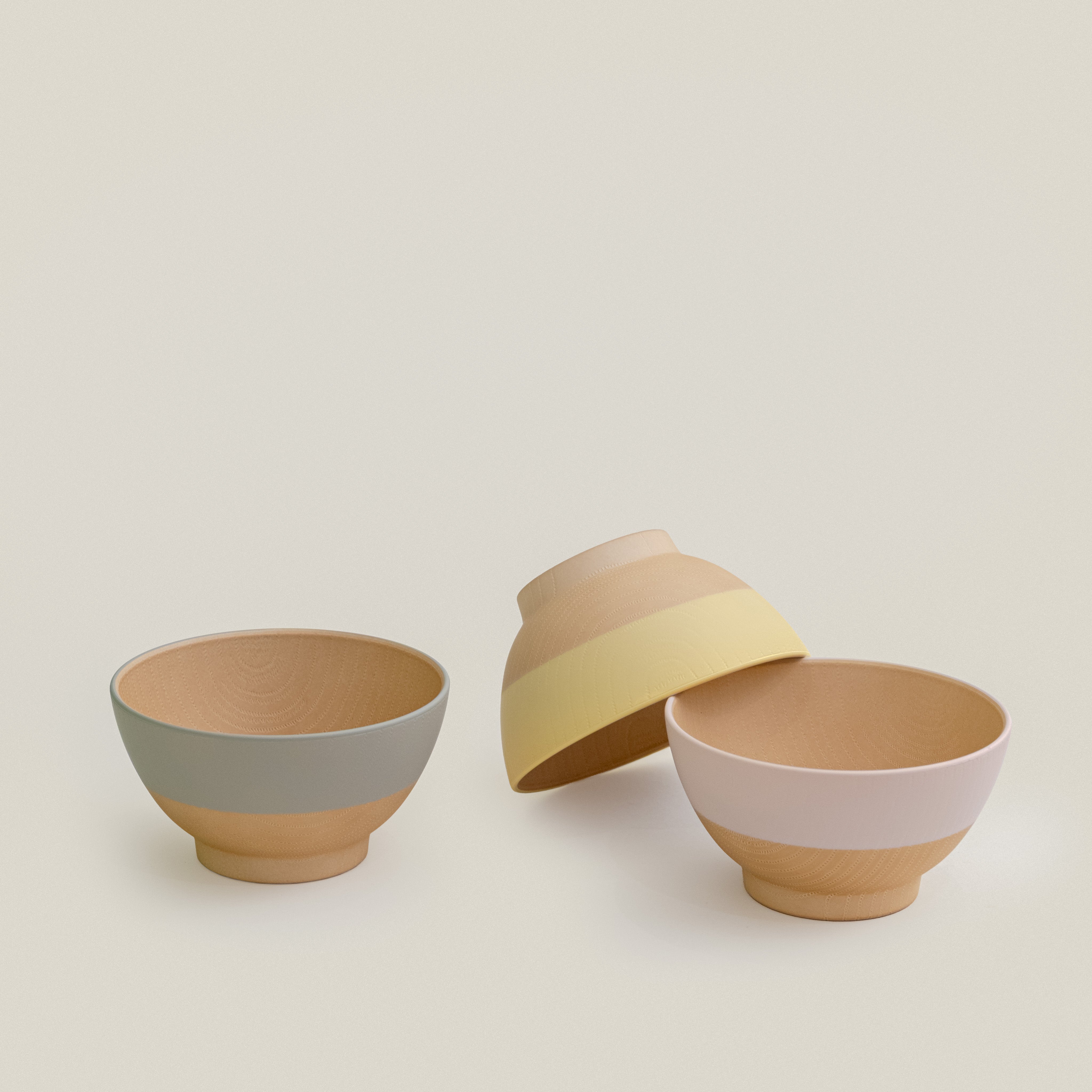 Bol DESPINA SELETTI 15 Cm, Design Hybride Par CTRLZAK - Paire Neuve