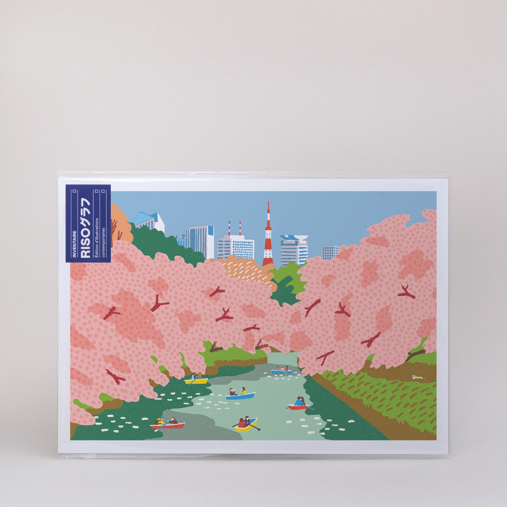 Risograph Print – Sakura