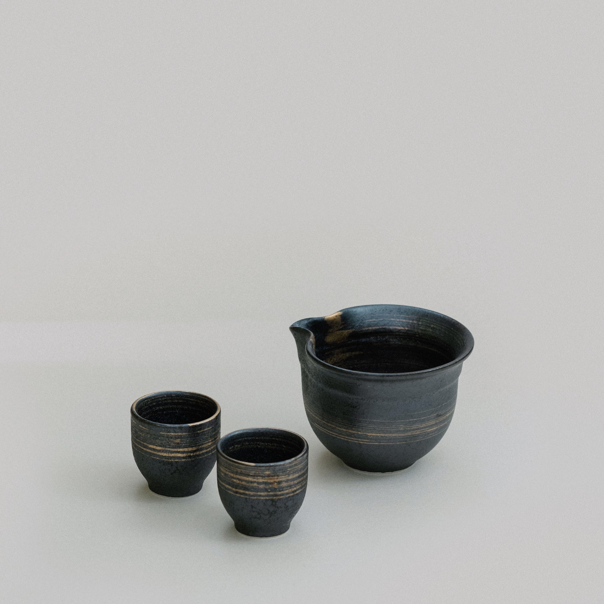 Set à saké en porcelaine